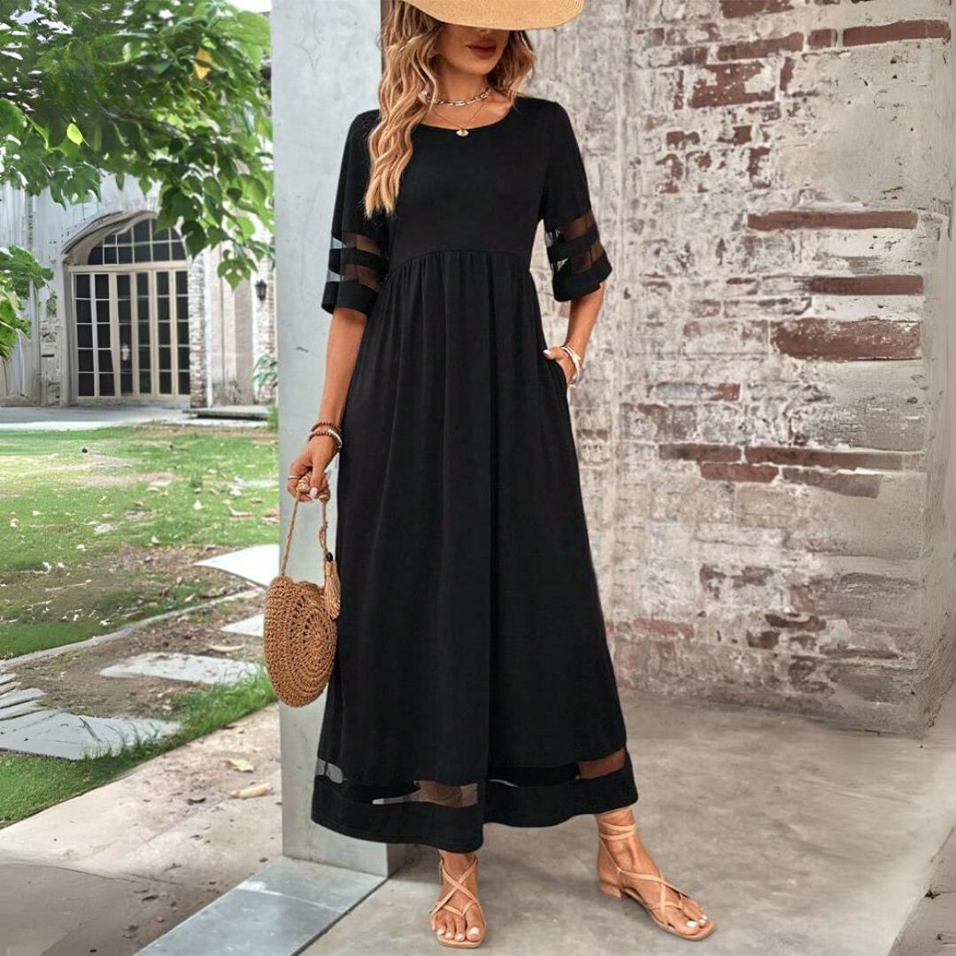 CERELIA | Vestido midi fluido
