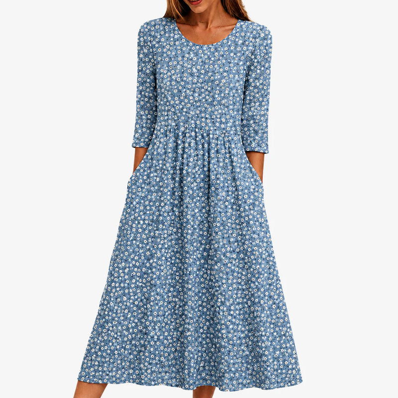 MEADOW | Vestido midi floral