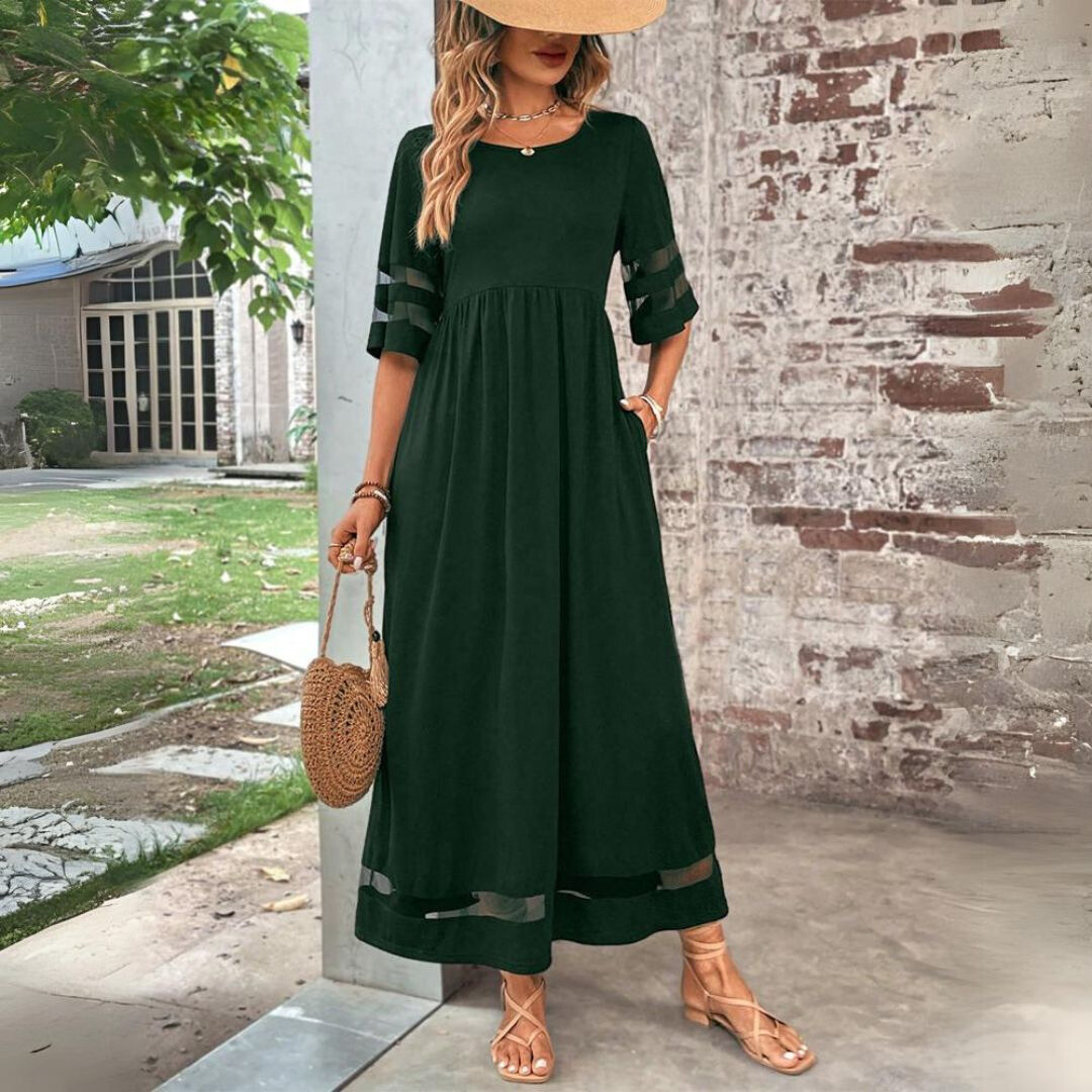 CERELIA | Vestido midi fluido