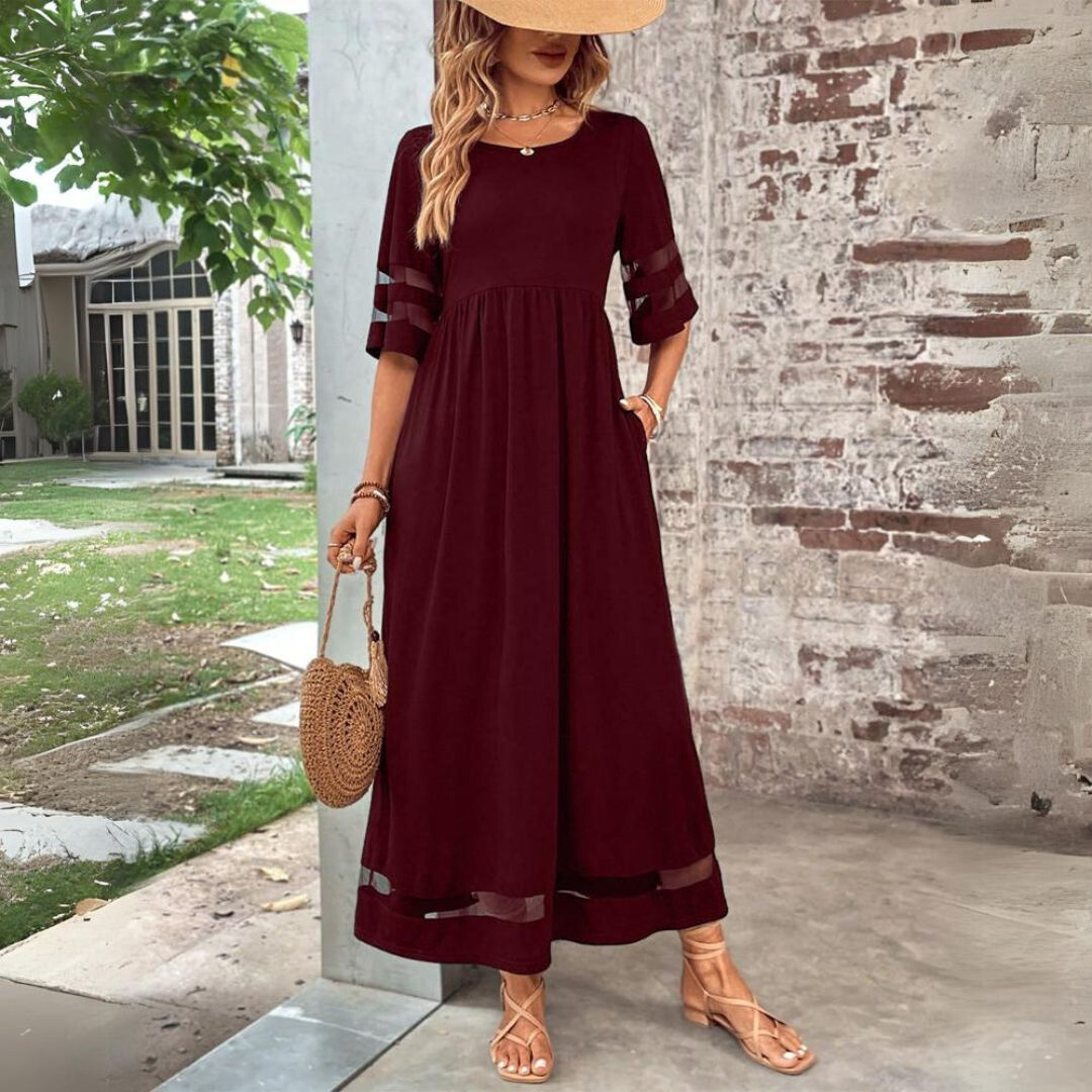 CERELIA | Vestido midi fluido